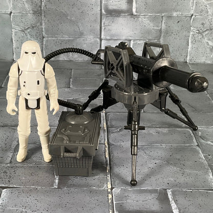 Vintage Kenner Star Wars - Tri Pod Laser Cannon with Fig