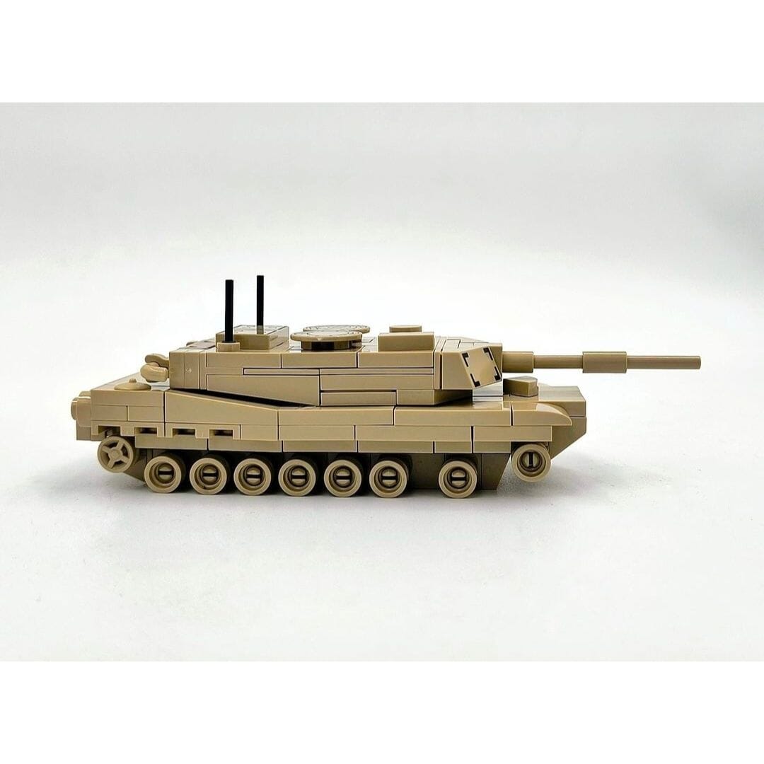 Abrams M1A2 brick tank model - COBI 3106 - 168 bricks