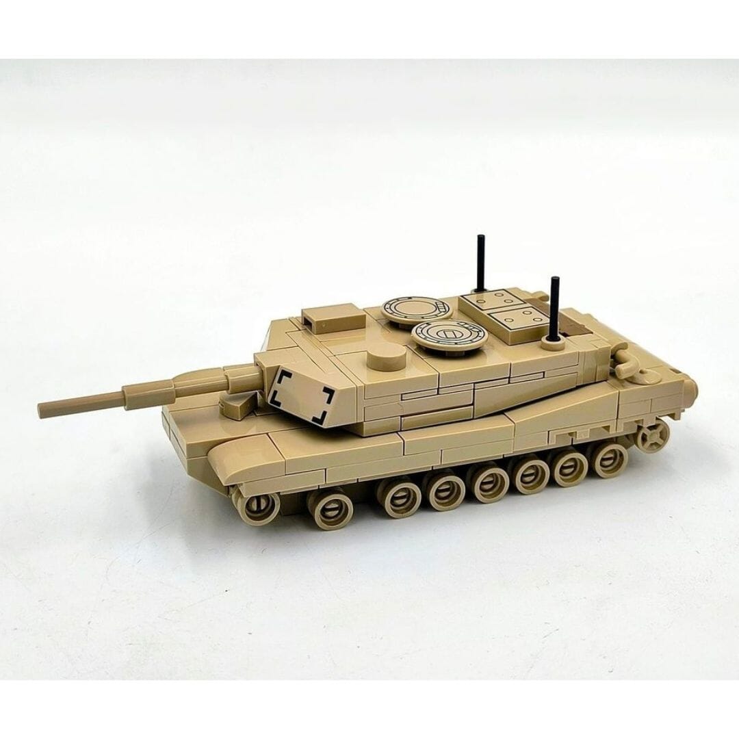 Abrams M1A2 brick tank model - COBI 3106 - 168 bricks