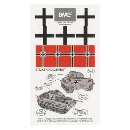 BMC WW2 Sticker Sheets for 1:32 Tanks, Landing Craft & Bunkers - Ships Free