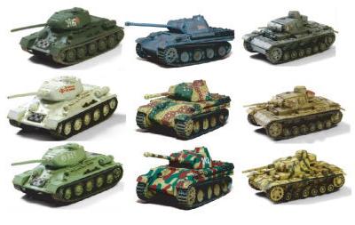 71117 F-Toys BATTLE TANK KIT COLLECTION-10