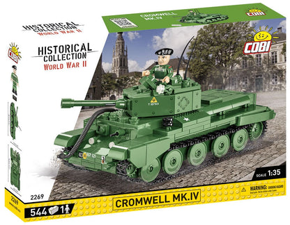 Cromwell MK.IV 'Hela' tank brick model - COBI 2269 - 544 bricks