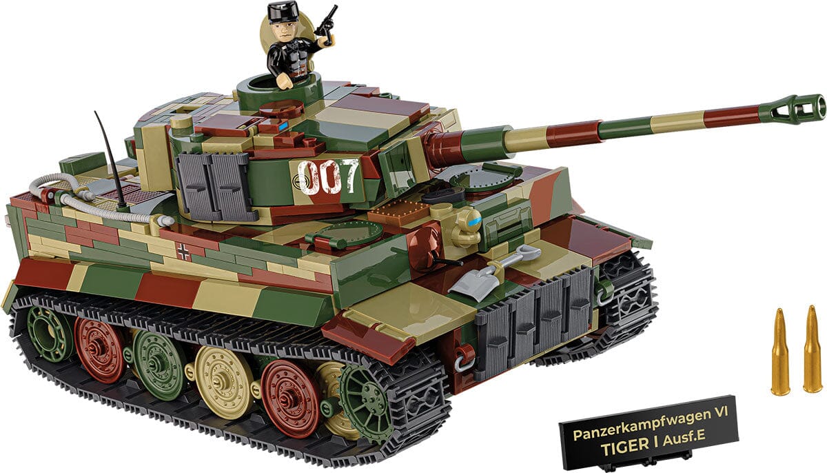 Executive Edition Panzerkampfwagen VI Tiger Ausf. E. tank brick model - COBI 2587 - 1207 bricks