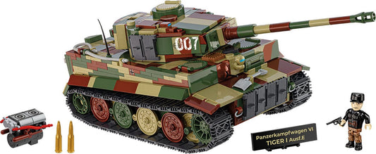 Executive Edition Panzerkampfwagen VI Tiger Ausf. E. tank brick model - COBI 2587 - 1207 bricks