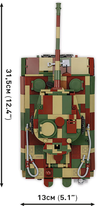 Executive Edition Panzerkampfwagen VI Tiger Ausf. E. tank brick model - COBI 2587 - 1207 bricks