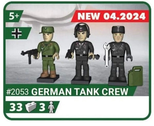 German Tank Crew figures - COBI 2053 - 33 pieces