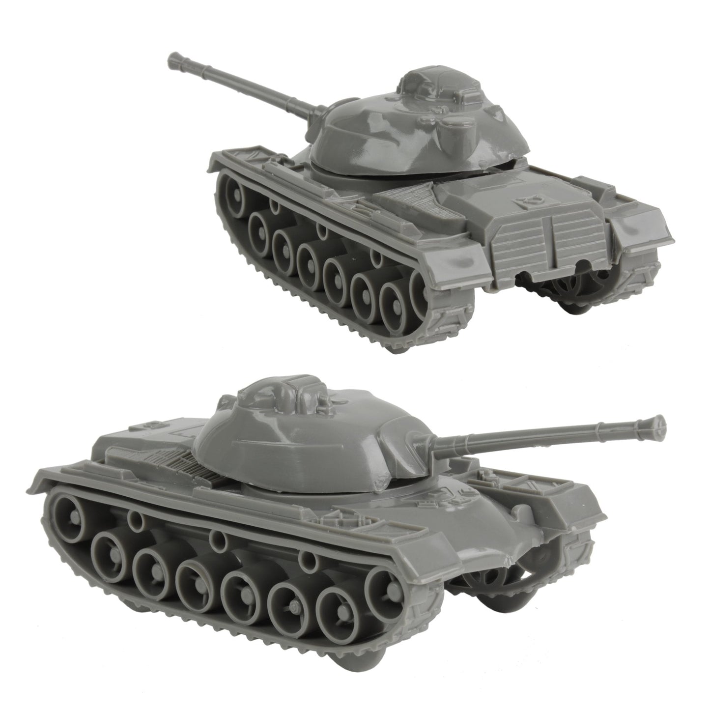 TimMee Toy TANKS for Plastic Army Men: Dark Gray WW2 3pc - Made in USA