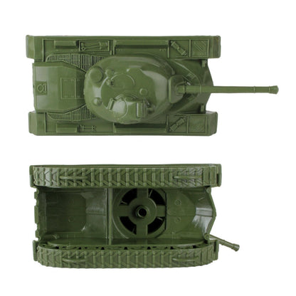 TimMee Toy TANKS for Plastic Army Men: Olive Green WW2 3pc - Made in USA