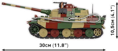 Panzer VI Ausf. B "Konigstiger" tank brick model - COBI 3113 - 802 bricks