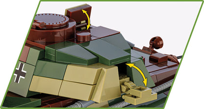 Panzer VI Ausf. B "Konigstiger" tank brick model - COBI 3113 - 802 bricks