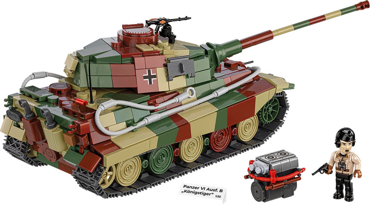 Panzer VI Ausf. B "Konigstiger" tank brick model - COBI 3113 - 802 bricks