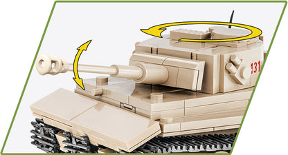 Panzer VI Tiger '131' brick tank model - COBI 2710 - 340 bricks