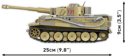 Panzer VI Tiger No. 131 The Tank Museum brick tank model - COBI 3123 - 898 bricks