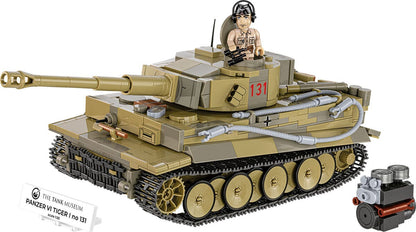 Panzer VI Tiger No. 131 The Tank Museum brick tank model - COBI 3123 - 898 bricks