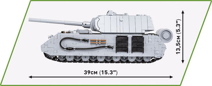 Panzer VIII MAUS brick tank model - COBI 2559 - 1605 bricks