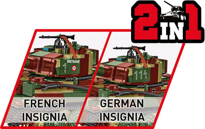 PzKpfw VI Tiger Ausf. E brick tank model - COBI 3124 - 862 bricks