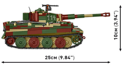 PzKpfw VI Tiger Ausf. E brick tank model - COBI 3124 - 862 bricks