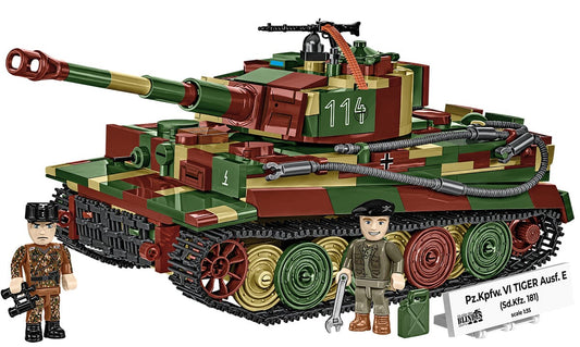 PzKpfw VI Tiger Ausf. E brick tank model - COBI 3124 - 862 bricks