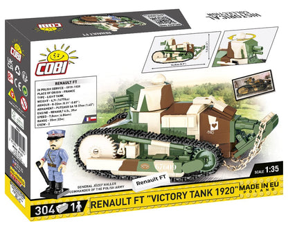 Renault FT 302 KL. - COBI 2992 - 304 bricks