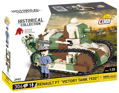 Renault FT 302 KL. - COBI 2992 - 304 bricks