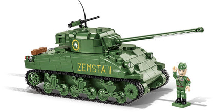 Sherman IC Firefly 'Zemsta II' brick tank model - COBI 2276 - 600 bricks