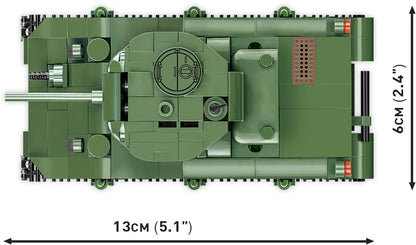 Sherman M4A1 brick tank model - COBI 2715 - 312 Bricks