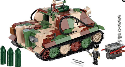 Sturmmorser Tiger "Sturmtiger" brick tank model - COBI-2585 - 1100 bricks