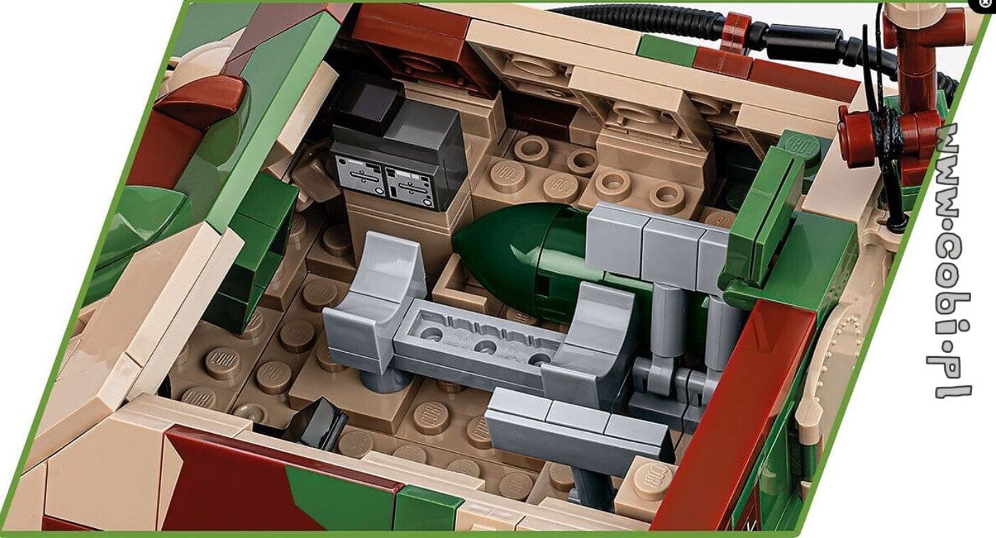 Sturmmorser Tiger "Sturmtiger" brick tank model - COBI-2585 - 1100 bricks