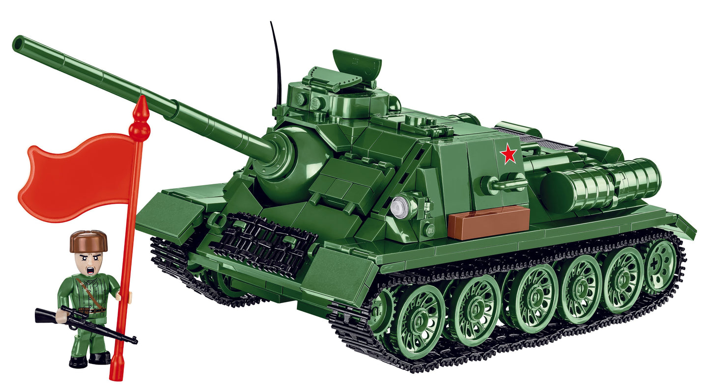 SU-100 brick tank set - COBI 2541 - 655 bricks