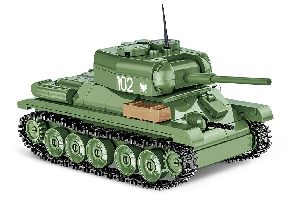 T34-85 brick tank model - COBI 2716 - 286 bricks