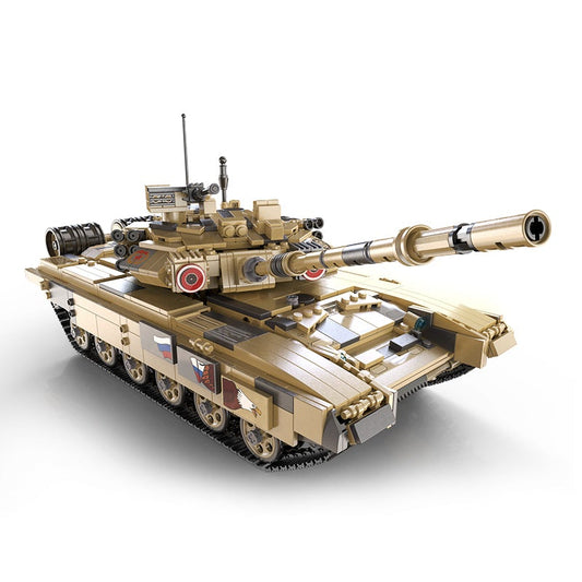 T90 Battle Tank RC brick model kit - CADA C61003W - 1722 bricks