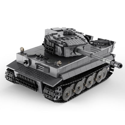 Tiger Tank RC brick model kit - CADA C61071W - 925 bricks