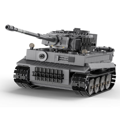 Tiger Tank RC brick model kit - CADA C61071W - 925 bricks