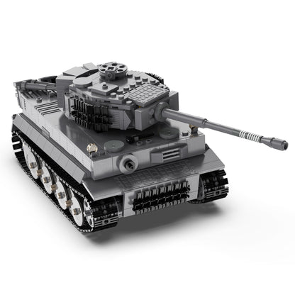 Tiger Tank RC brick model kit - CADA C61071W - 925 bricks