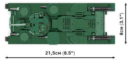 Vickers A1E1 Independent WW1 tank - COBI 2990 - 887 Bricks