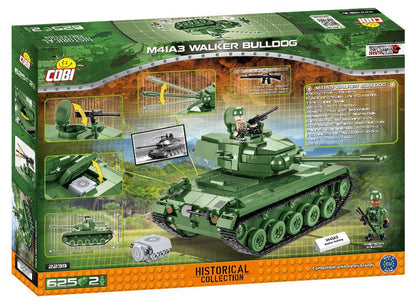 VIETNAM WAR M41A3 WALKER BULLDOG - COBI 2239 - 625 bricks